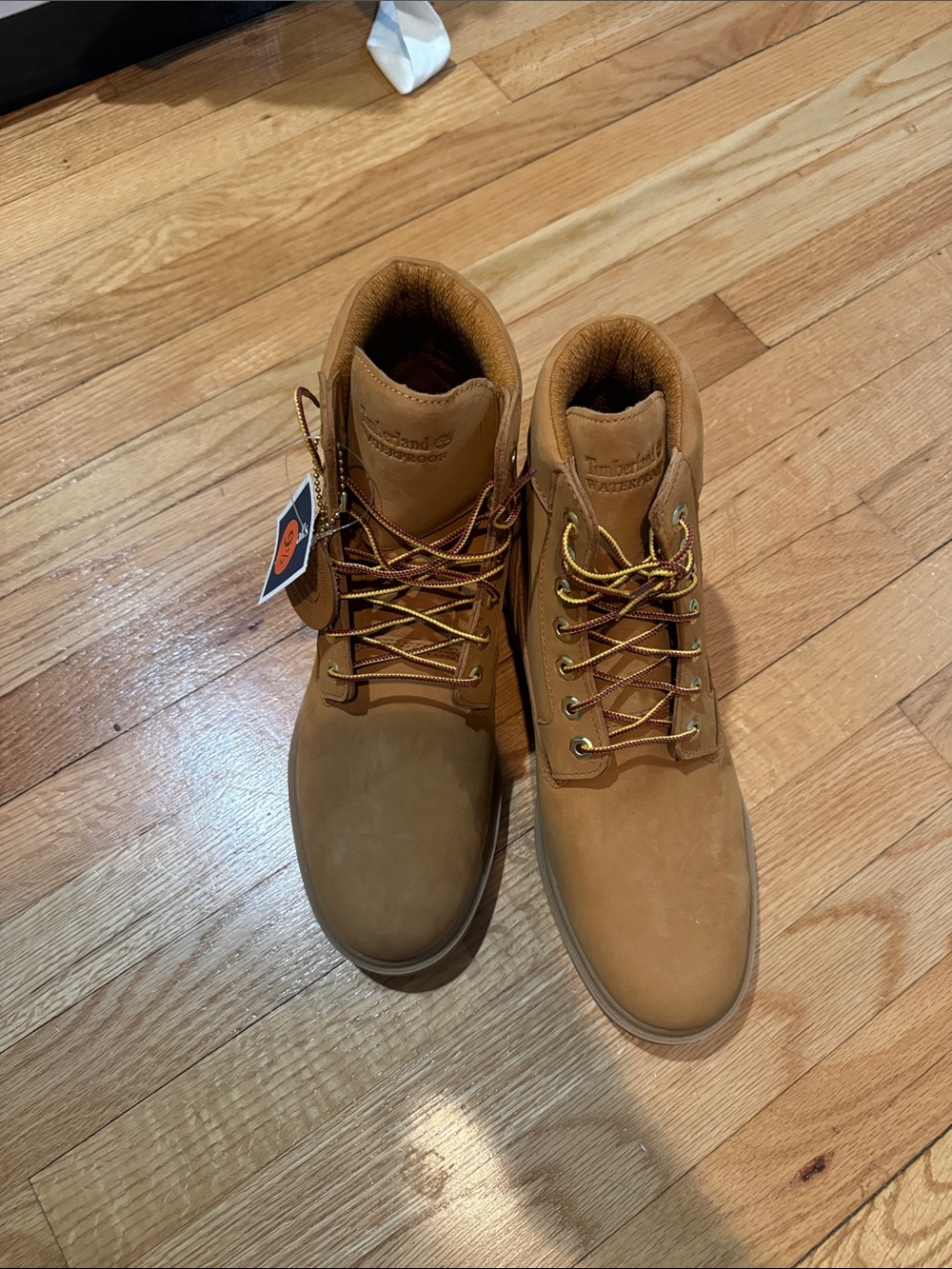 NWT Timberland Wheat/Tan Work Boots